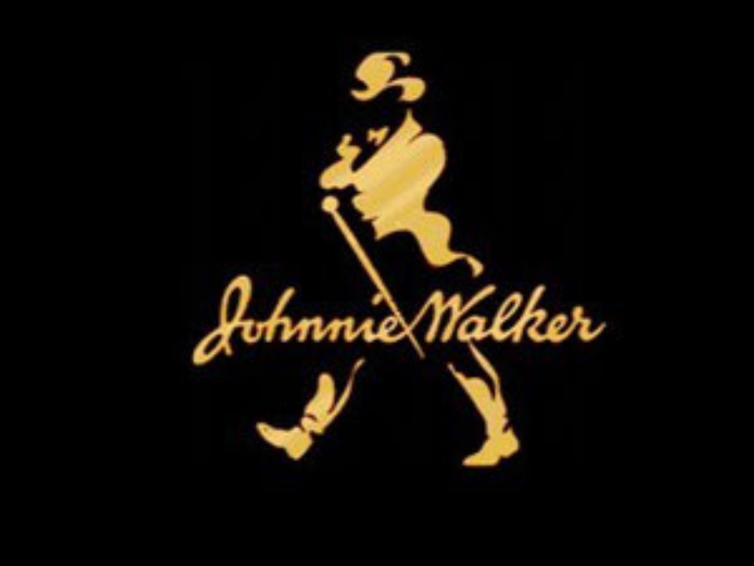 Logo quý ông cầm gậy bước đi đầy lịch lãm của rượu Johnnie Walker