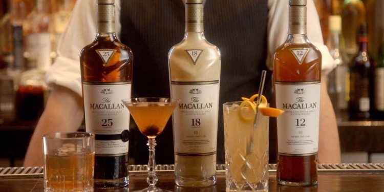 Macallan luôn là một trong những thức uống phổ biến ở bar