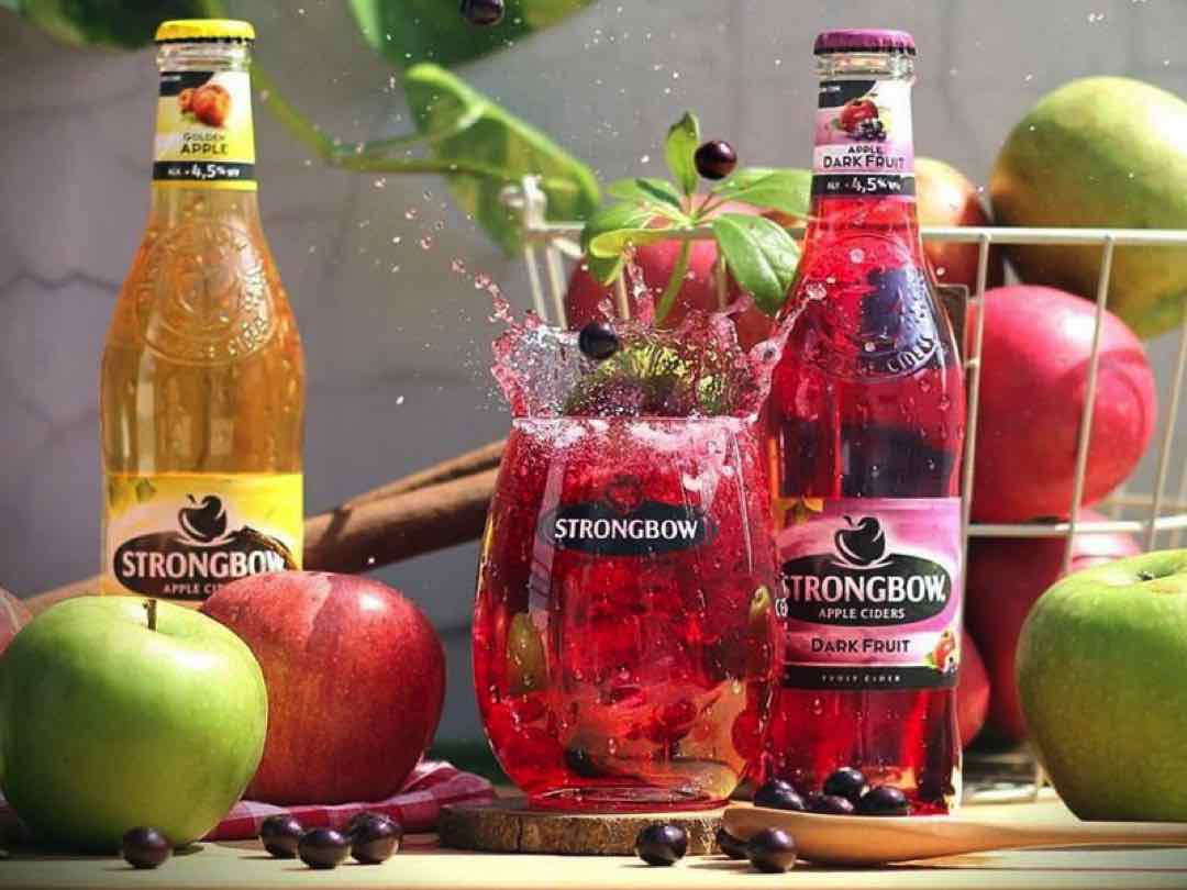 Nên pha Strongbow với một số nguyên liệu khác