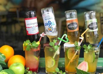 Bia trái cây úp ngược với 3 công thức dễ làm, siêu ngon