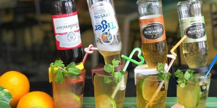 Bia trái cây úp ngược với 3 công thức dễ làm, siêu ngon