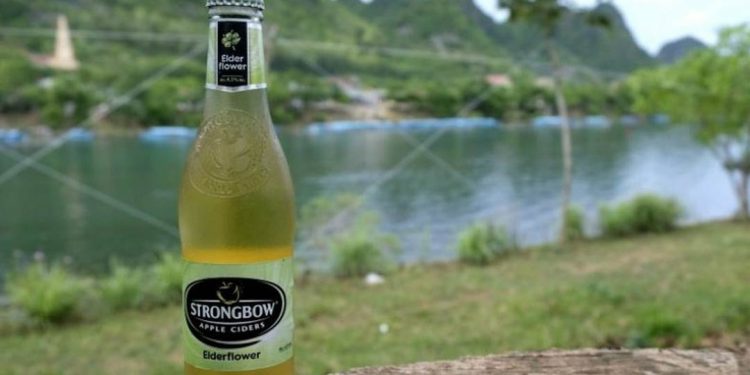 Uống bia trái cây Strongbow có say không? Có mập không?
