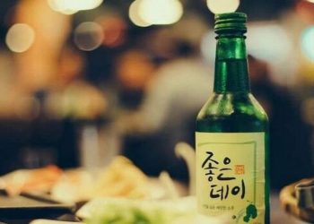 Rượu Soju có một hương vị rất đặc trưng và độ cồn cao