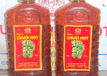 Rượu Chuối Hột có mùi thơm nhẹ nhàng