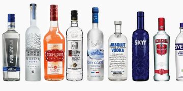 Rượu Vodka có mức độ cồn khác nhau