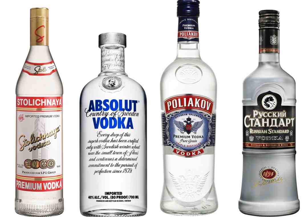 Vodka Nga là loại rượu Vodka phổ biến nhất trên thế giới